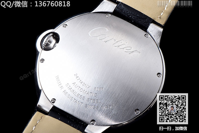 ◆V6完美版◆卡地亚Cartier蓝气球系列大号机械腕表WE900951